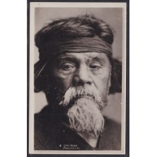 INDIO ARAUCANO CACIQUE CHILE ANTIGUA TARJETA POSTAL